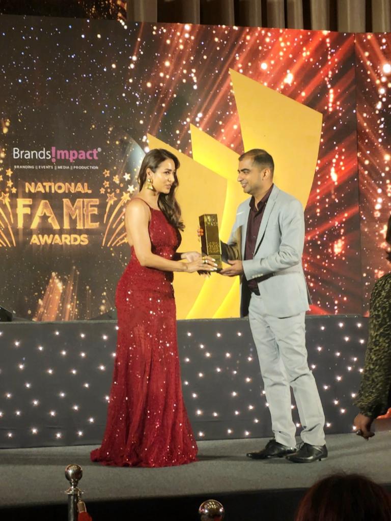 Award Receiving Tanuj Lalchandani
